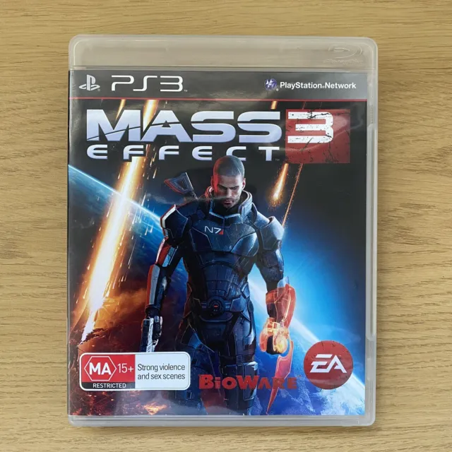 Mass Effect 3 - Playstation 3 - Complete with Manual - Free Postage