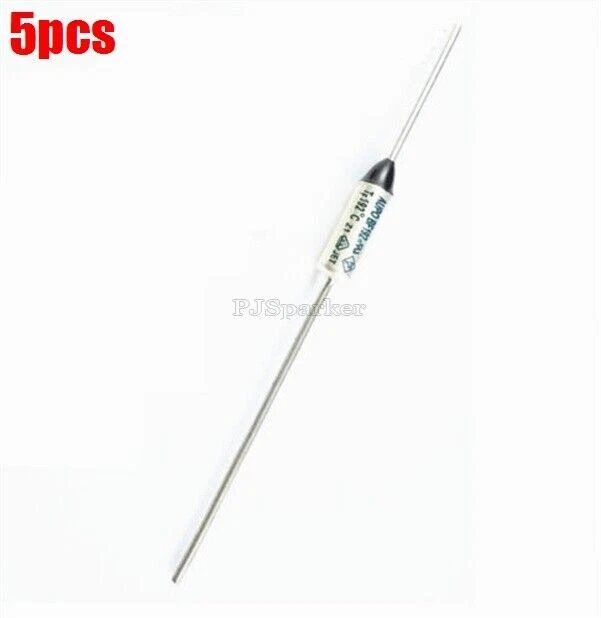 5Pcs Aupo Thermal Fuse Tf Cutoff 192°C 250V 10A BF192 Ic New qq #A6-9