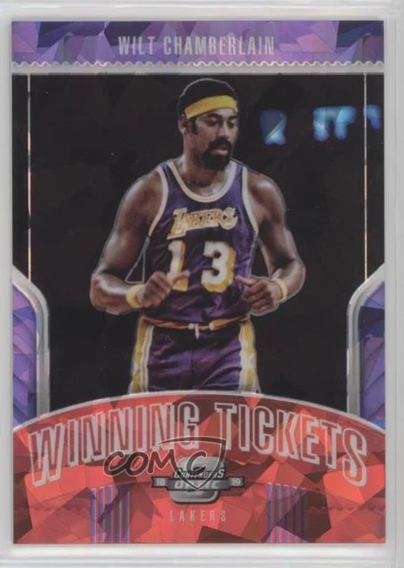 2018-19 Contenders Optic Winning Tickets Prizms Red Cracked Ice Wilt Chamberlain