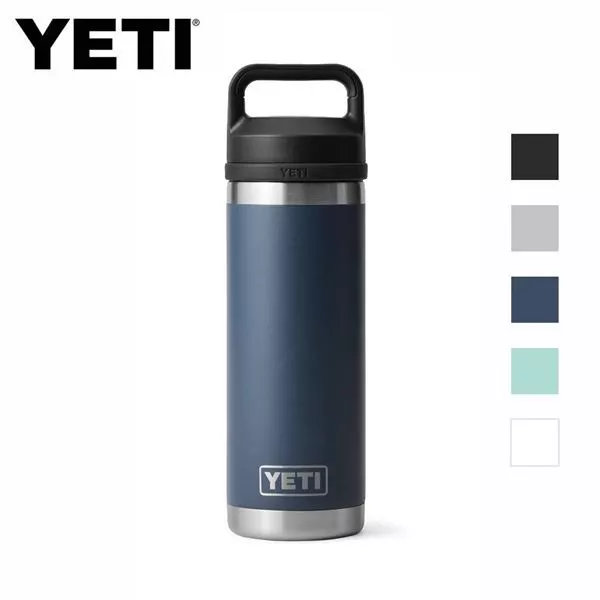 YETI Rambler Bottle 18oz Flask Thermal Travel Insulated Camping - ALL COLOURS
