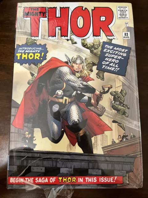 THE MIGHTY THOR OMNIBUS VOL 1 HARDCOVER MARVEL COMICS BRAND Damaged Sealed