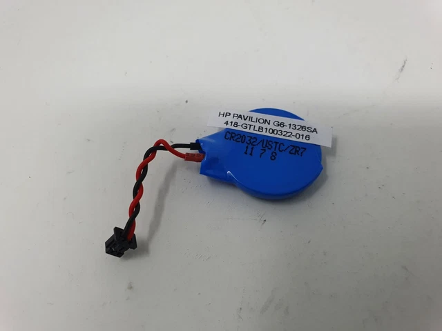 Batteria Pile BIOS CMOS RTC Clock Akku Batteria HP Pavilion dv3015