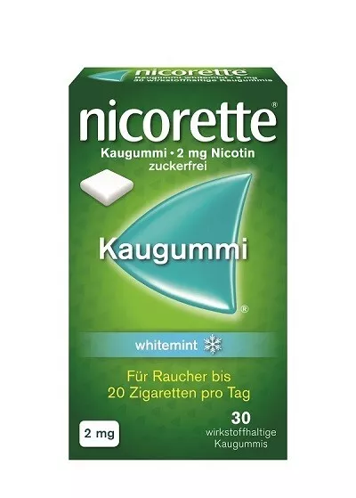 NICORETTE Kaugummi 2 mg whitemint, PTN: 14358774