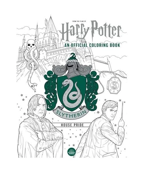 HARRY POTTER SLYTHERIN House Pride The Official Coloring Book (Gifts