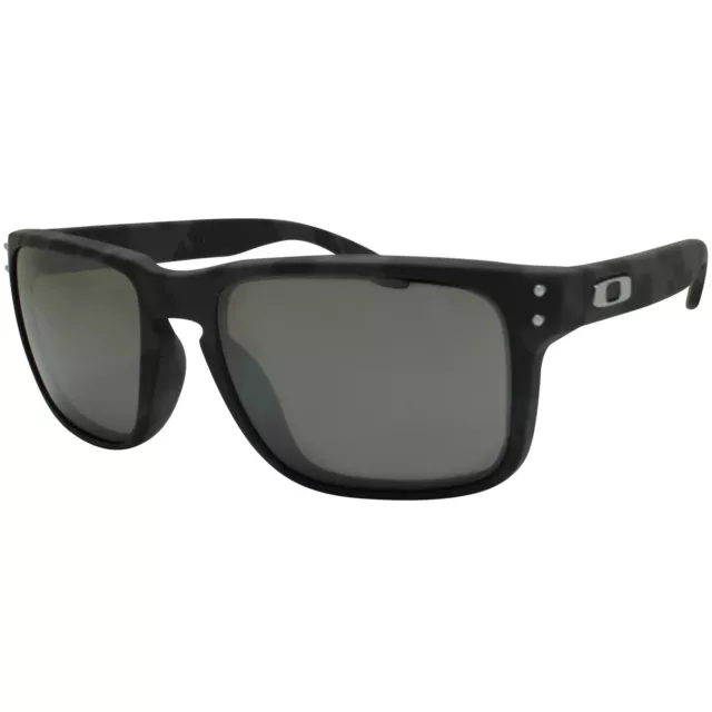 Oakley OO 9102-X155 Holbrook Matte Black Camo Prizm Black Lens Mens Sunglasses