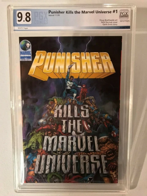 Punisher Kills The Marvel Universe #1, One Shot, PGX 9.8, not CGC or CBCS
