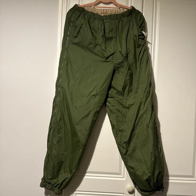 BRITISH ARMY THERMAL Trousers Softy Reversible Olive/Sand Fishing Carp