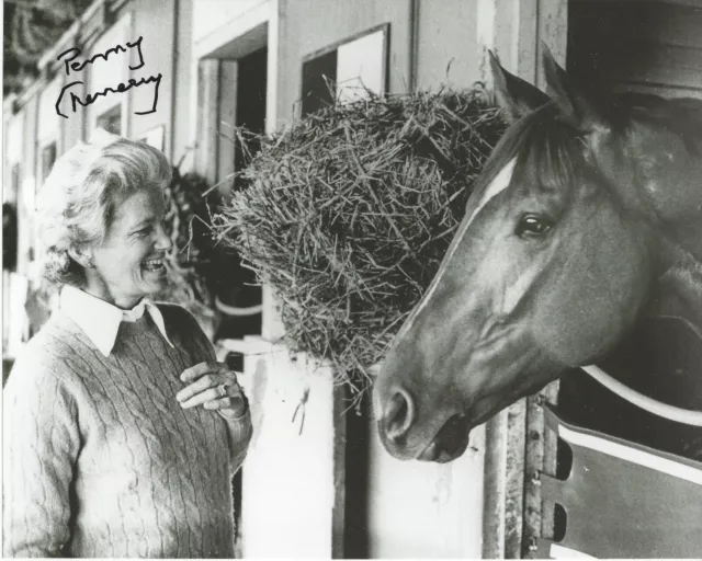 PENNY CHENERY Signed 8.5 x 11 Photo Signed REPRINT Horse Racing SECRETARIAT