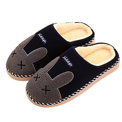incarpo Chaussons Femme Mousse Mémoire Pantoufles Femme Antidérapant Pantoufles D'intérieur Chaussons D'extérieur Toison de Corail Doublure Chaussons 