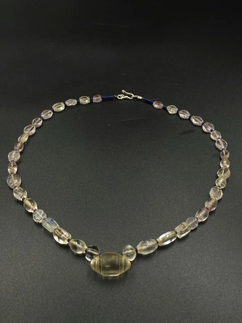 Ancient antique crystals  unique shape  beads from south east Asia Pyu dynasty 3