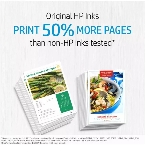 Original HP 301 / 301XL Black & Colour Ink Cartridges For DeskJet 1010 Printer