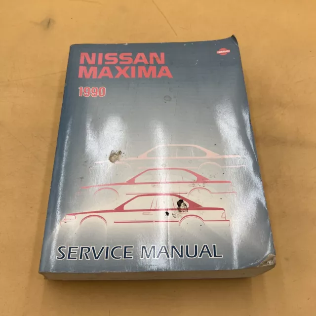 1990 Nissan Maxima Model Service Manual Original Shop Repair Guide