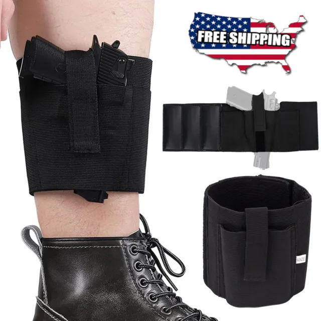 Concealed Carry Ankle Holster for LCP 380 Sig P238 Ruger LCP Kahr CM9 Glock 43