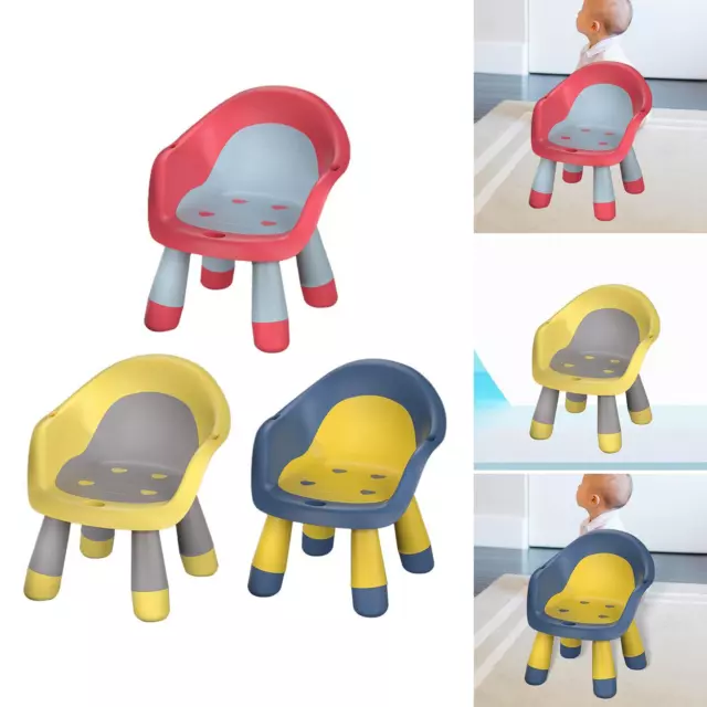 Sedia per Bambini Sgabello per Bambini Ergonomico Antiscivolo Sedile da Pranzo