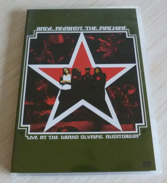 Dvd Pal Musique Rage Against The Machine Live At The Grand Olympic Auditorium