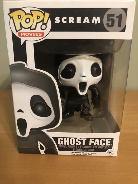 Funko Pop! Movies: Scream Ghost Face #51 Vaulted Very Rare W/Pop Armor!!