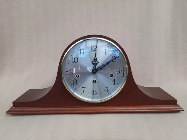 Franz Hermle Triple Chime Napoleon Hat Mantel Clock