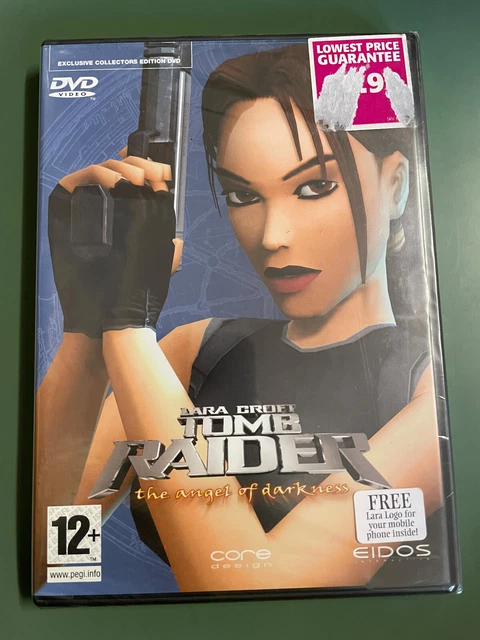 Tomb Raider Lara Croft - Édition Collector PC - 1996 - Eidos - Jeu Complet Boîte - État Correct