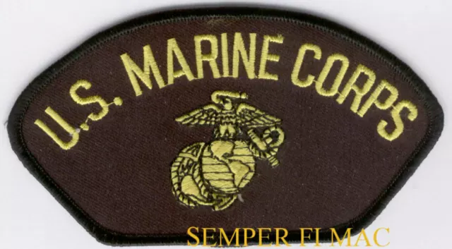 Us Marine Corps Logo Seal Hat Patch Eagle Globe & Anchor Ega Usmc Semper Fi Mac