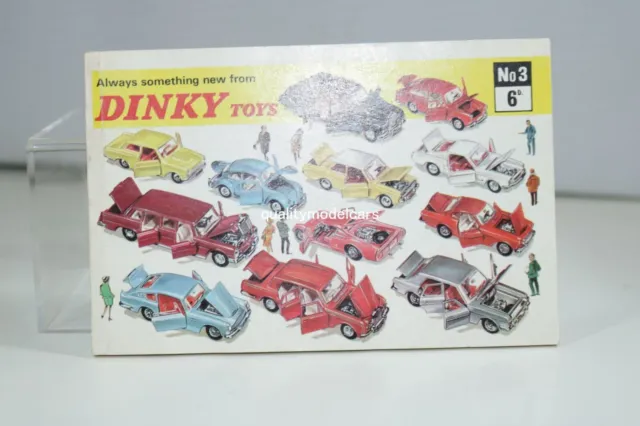 Dinky Toys 72571 Car Catalogue No. 3 1957 No 6D very near mint A Beauty