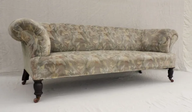 LARGE VICTORIAN CHESTERFIELD SOFA c1890