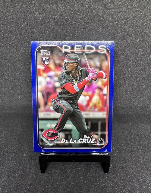 2024 TOPPS SERIES 1 Elly De La Cruz 141 Royal Blue Parallel Rookie