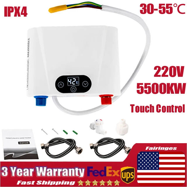 KITCHEN ELECTRIC HOT Tankless Water Heater Instant Water Boiler Under