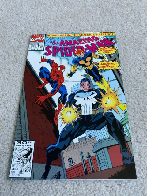 Amazing Spider-Man  357  NM-  9.2  High Grade  Punisher  Moon Knight  Nova