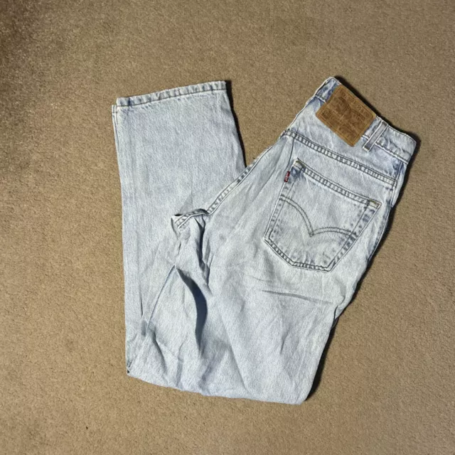 LEVI S 560 JEANS Men s W34 L30 Loose Fit Tapered Leg Dark Blue Orange Tag USA 29.99 PicClick UK