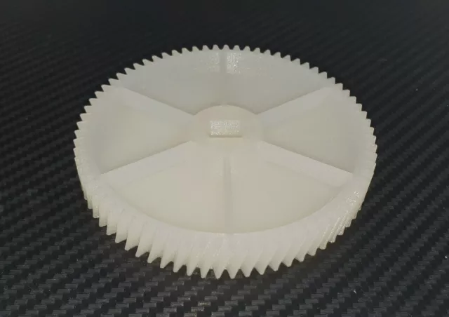 Roue Dentée Nylon pour Petrisseur Robot Pâtissier de Cuisine Sinotech GD284 3