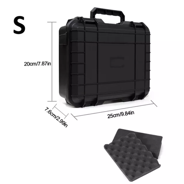 Protective Waterproof Hard Carry Flight Case Camera Equipment Storage Secure Box 2