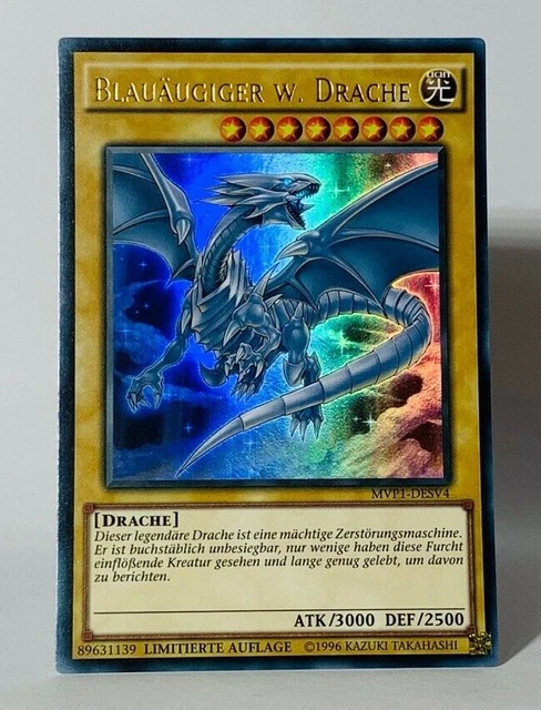 Blauäugiger W. Drache Ultra Rare - Yugioh Dark Side Movie Pack Deutsch