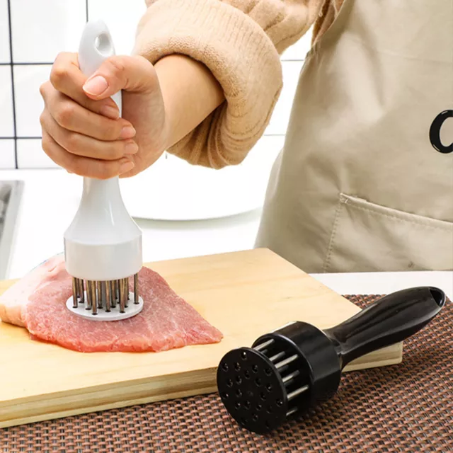 Beef Tenderizer with Lid Labor-saving 16 Needles Manual Meat Grinder Tender