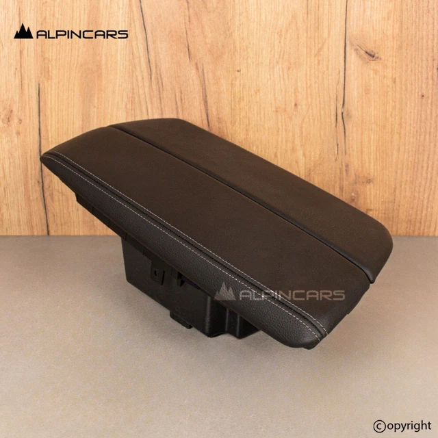 Repose-bras Pour Mazda 2 2007-2014 - Avec Ports USB, Type-C, Rangement - Style Fibre De Carbone