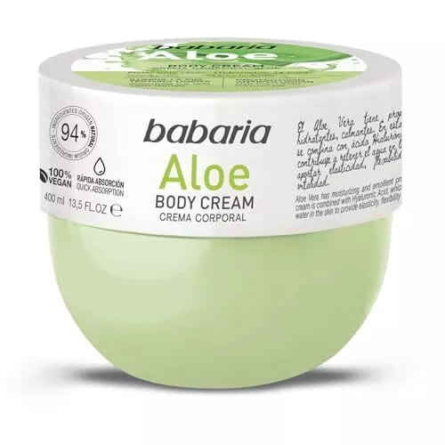 Babaria aloe body cream 400ml