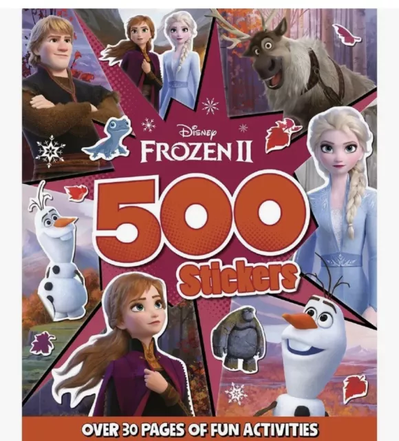 Disney Frozen 2 500 Stickers (500 Stickers Disney), Igloo Books, Book