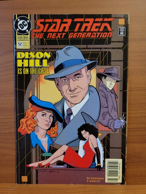 Star Trek The Next Generation #52 FN 1989 DC Comics