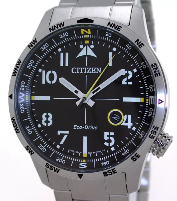 Citizen Sports ECO-DRIVE Solaruhr Herrenuhr 43 mm - 10 BAR WR - BM7550-87E