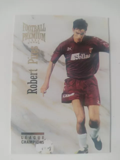 Robert PIRES - ROOKIE - PANINI FOOTBALL CARDS PREMIUM 1995 - FC METZ - Collection