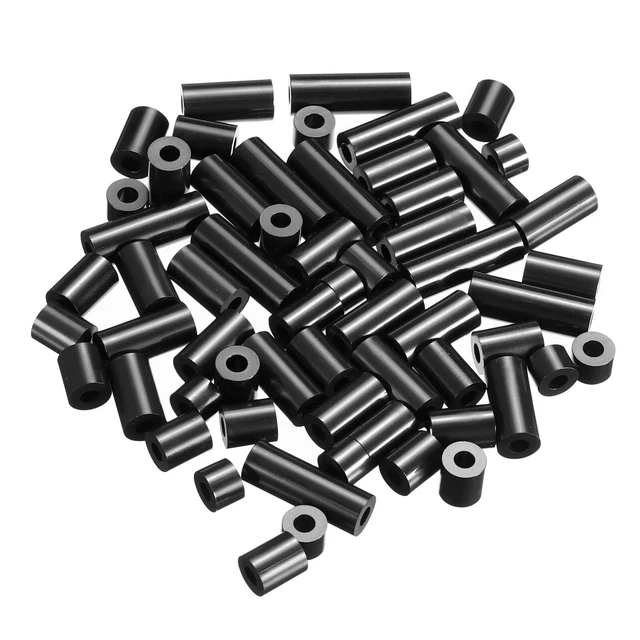 Rond Entretoise Rondelle 60 Paquet 5, 8, 10, 12, 15, 20mm Long pour M3 Vis Bloc