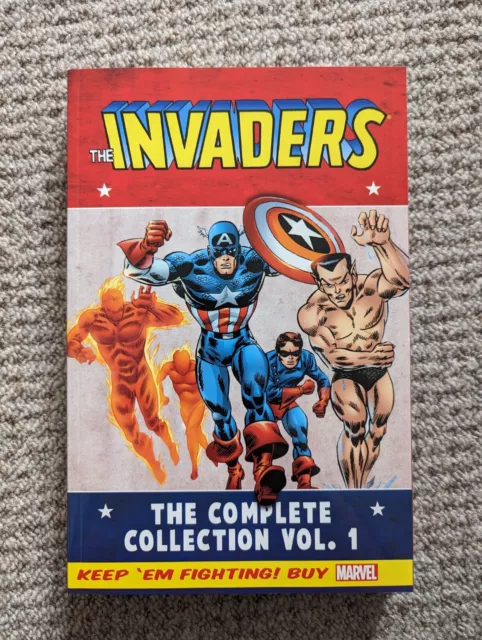 The Invaders - Complete Collection Volume 1 (Marvel Comics, TPB) Captain America