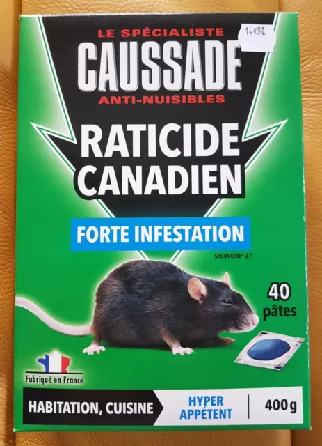 Raticide ROBUST PATE - Paquet de 150g