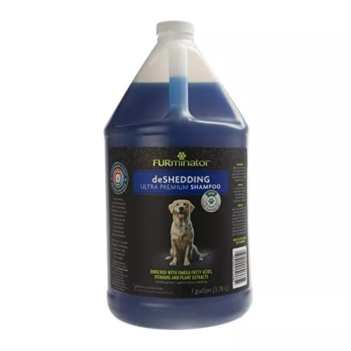 FURminator deShedding Ultra Premium Dog Shampoo, 1-Gallon