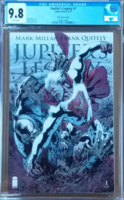 JUPITERS LEGACY #1 Cover B (2013 Series) - Hitch Variant Cover - Image - CGC 9.8