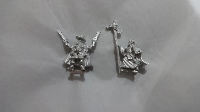 WARHAMMER DOGS OF War Johan and Wilhelm Witch Hunters of Sigmar metal