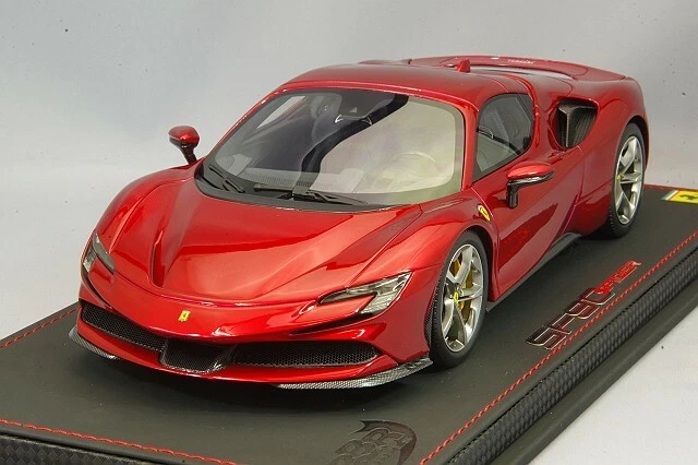 Miniature BBR Ferrari SF90 XX Spider - Rouge Fuoco - Échelle 1/43 - Prévente