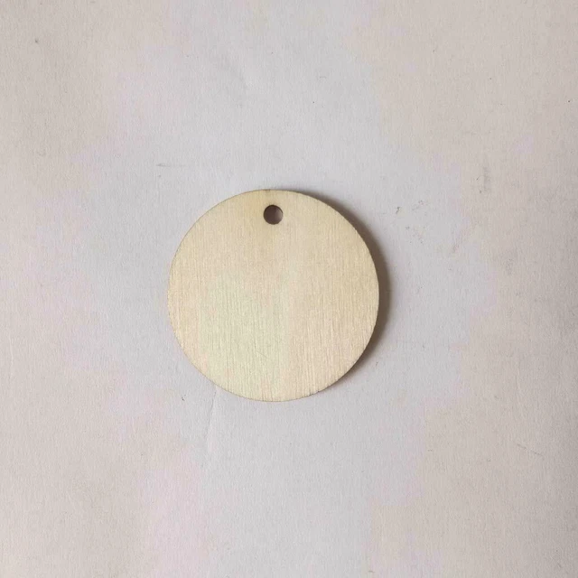4mm Runde Holzscheibe Rund Holz Scheiben Kreis Sperrholz Basteln Ø40mm 50 Stück 3
