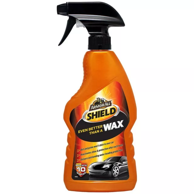 Armor All Shield Wax Even Better Than Wax Trigger Spray Car 12500EN - 500ml