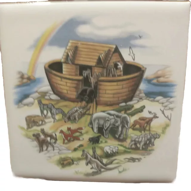 Noah's Ark Tile-New with UPC code-NWT- Nursery, Baby, Child's Room