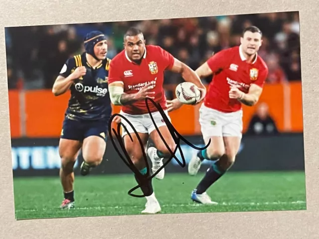 Kyle Sinckler - British Lions Rugby Signed 6x4 Photo